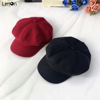 Thu Đông Trẻ Em Đạt Đỉnh Mũ Bé Trai Len Hình Bát Giác Mũ Bé Gái Họa Sĩ Mũ Newsboy Mũ Bé Mũ Nồi Mùa Xuân