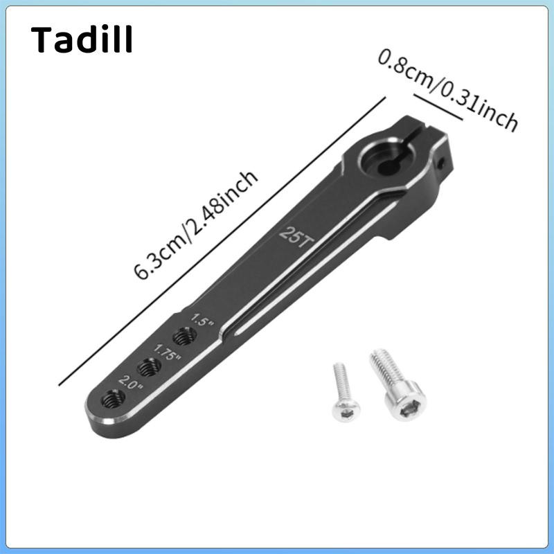 Tay lái dài tay Servo 25T RC Kim loại RC Servo cho xe trực thăng RC