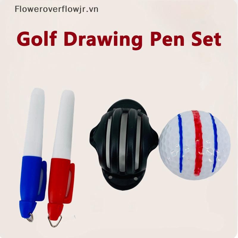 FJR Golf Line Marker Với 2 Bút Bộ Bóng Golf Bản Mẫu Căn Chỉnh Putg Tập Thể Dục Phụ Kiện Golf HOT