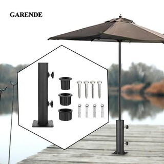Garande Sân Dù Cực Đứng Dù Dù Kim Loại Ô Ống Chân Đế Cột Cờ Giá Đỡ Cho Dock Bên Ngoài Bể Bơi Ngoài Trời Bleacher