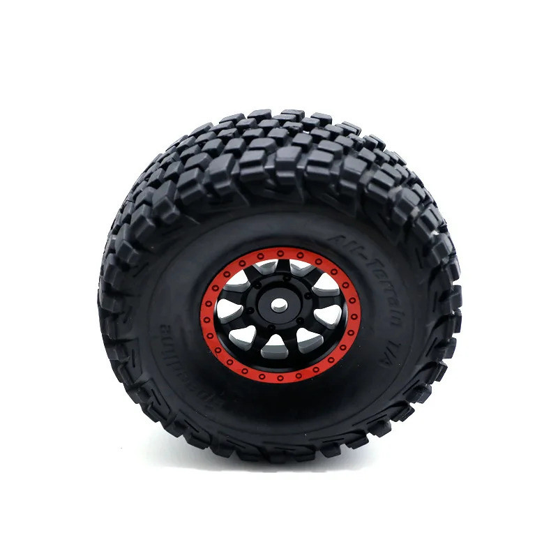 4 Kim Loại Khóa Ngắn Bánh Xe Vành Adapter Gioăng Cho Trxs UDR Không Giới Hạn Sa Mạc Racer 1 / 7 RC Xe Nâng Cấp Phần