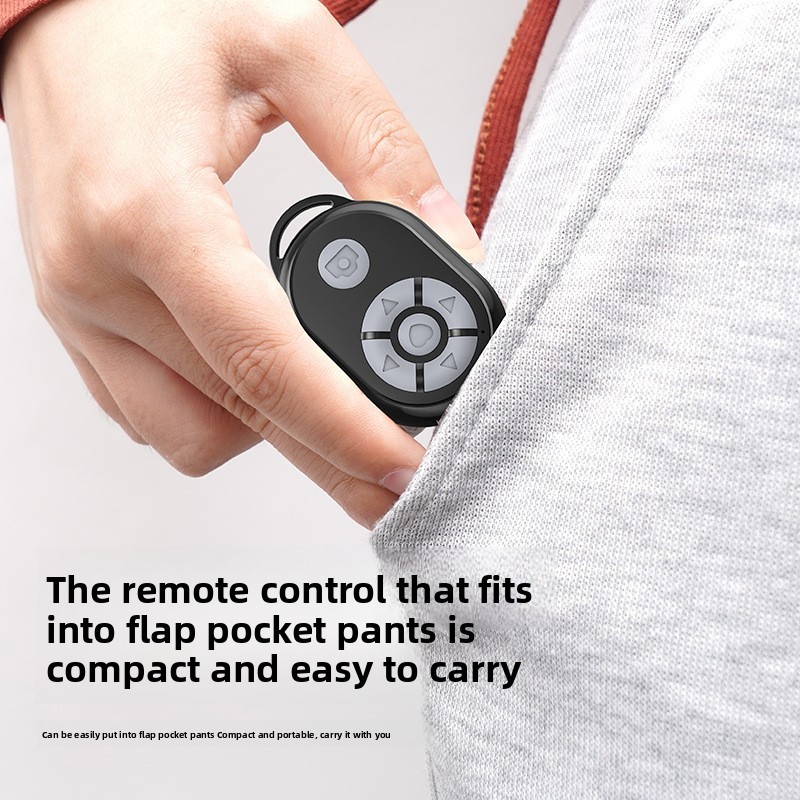 Điều khiển từ xa Bluetooth đa năng cho Tittok IPhone Xiaomi Redmi Samsung Điện thoại di động Selfie Stick Bộ điều khiển Camera Bluetooth