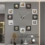 SA Torques Bộ chuyển động đồng hồ DIY cho đồng hồ treo tường lớn có bàn tay kim loại dài