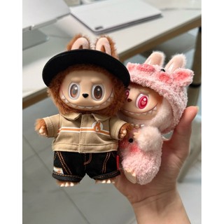 LABU THE MONSTERS WACKY MART SERiES Vinyl Plush Vỉ Gói Túi Charm Mặt Dây Chuyền 17cm