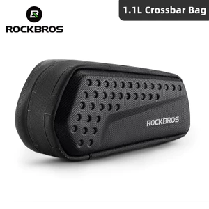 Túi Đuôi Xe Đạp Rockbros với Họa Tiết Carbon và Chất Liệu PU Cứng - Phụ Kiện Thời Trang Cho Xe Đạp