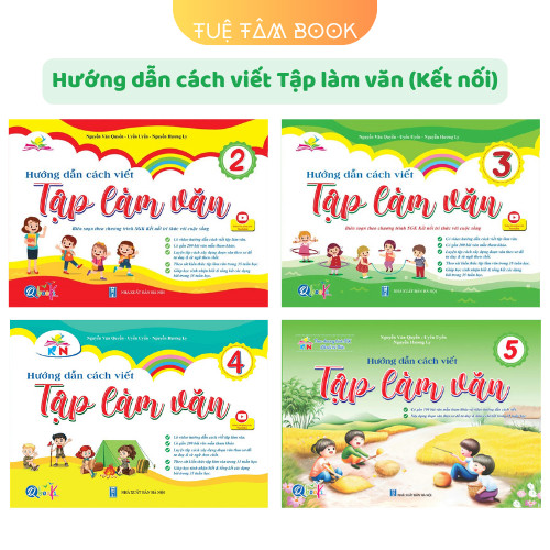 Sách - Hướng dẫn cách viết Tập làm văn 2 3 4 5 (Kết nối tri thức với cuộc sống)