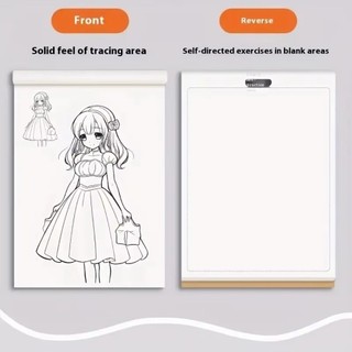 Sách vẽ tay MODOMINO, Phác thảo vẽ tay 48 trang Sách vẽ nghệ thuật dòng, Sách phác thảo dòng vẽ tranh Anime dành cho người mới bắt đầu