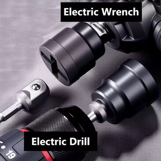Kéo Jack Adapter Cross Jack Ổ Cắm Máy Khoan Adapter Đính Kèm Chịu Lực Tự Động Sửa Chữa Xe Tải Phụ Kiện caudeyvn