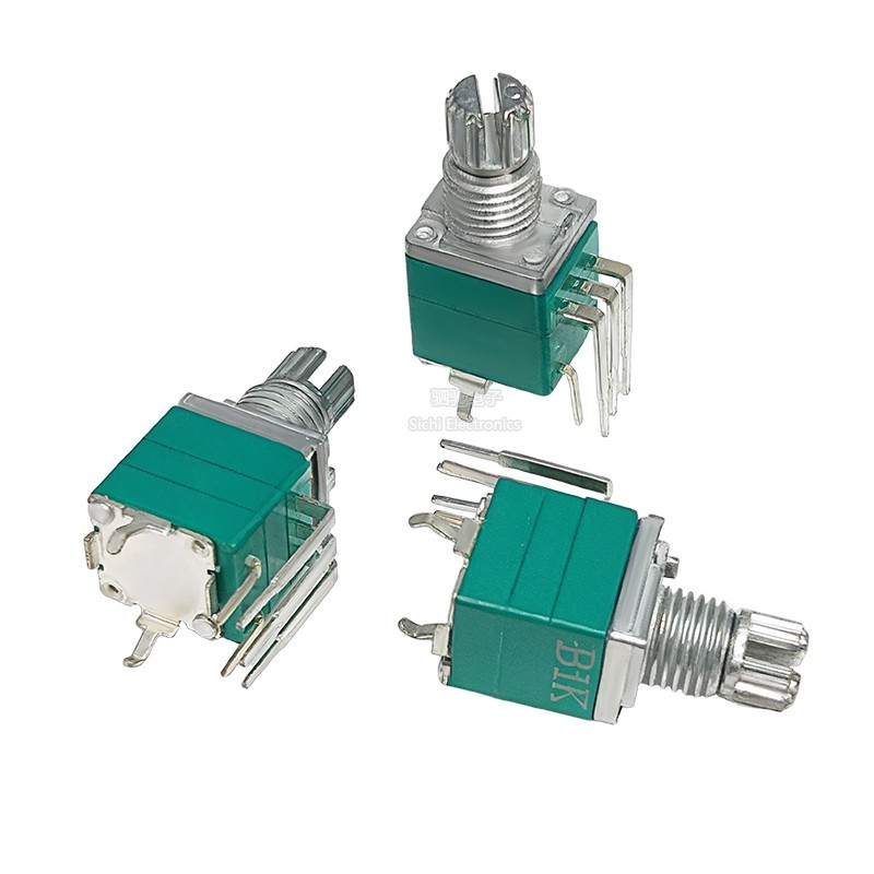R RK097 Bàn chân cong 5 chân dọc có tay cầm công tắc Chiều dài 10MM 1K5K10K50K100K500K