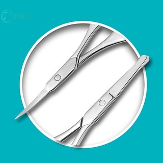 Chenlongshang Kéo Tóc Lông Mày Và Mũi, Tay Cầm Thoải Mái, Chải Lông Mặt, Lông Mày, Mũi, ria mép, Râu EN