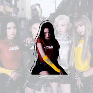 Blackpink GC9 BLACK Pink JUMP Tấm Đứng THẾ GIỚI TOUR JISOO Acrylic Tấm Giá Đỡ Mực Hồng Để Bàn Trang Trí CG9
