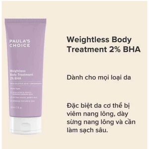 DƯỠNG THỂ BHA PAULA 2% 210ML DATE 2027 BẢN TRUNG