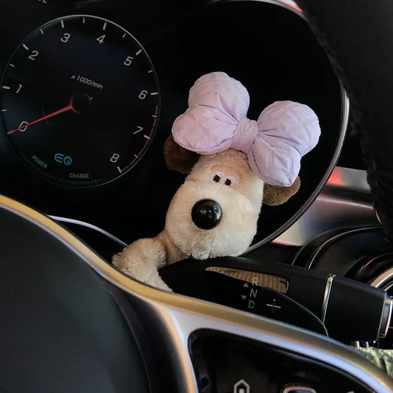 Kawaii Pig Sang Trọng Búp Bê Xe Kính Chắn Gió Khăn Lau Trang Trí Dễ Thương Phụ Kiện Xe Hơi Trang Trí Bàn Làm Việc Nhà Quà Tặng Sáng Tạo Cho Nữ Đáng Yêu Động Vật Trang Trí