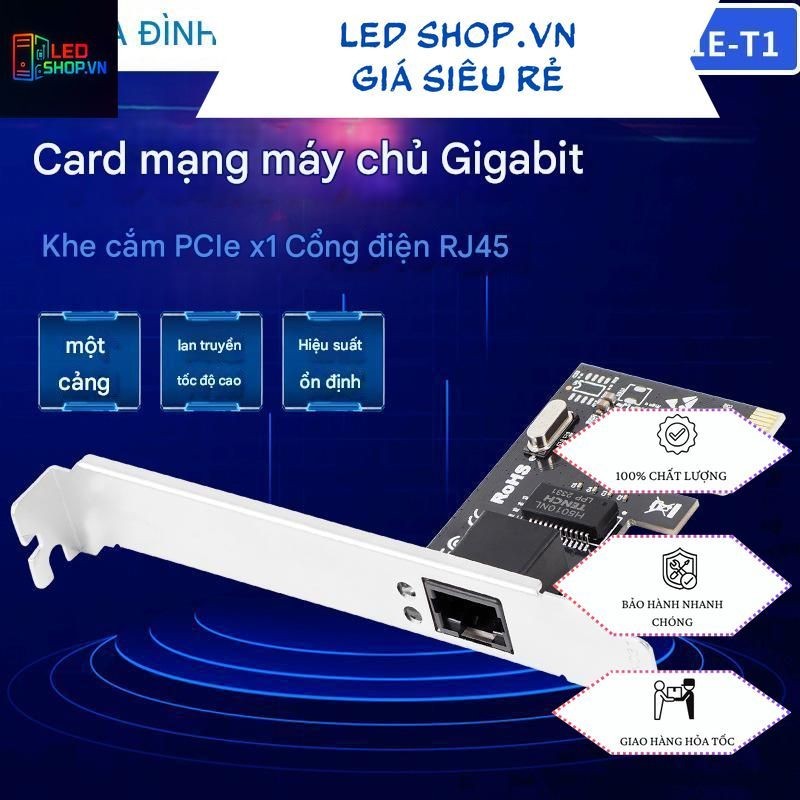 Card Mạng Lan Pci-E 1Gb Gigabit Ethernet RTL 8111E , RTL 8111C