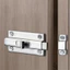 Chốt khóa cửa trượt K09 - Then Cửa Bằng INOX, full ốc vít