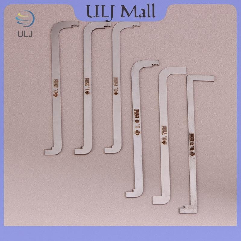 ULJ 6 / 11 Cái Bộ công cụ khóa thực tế chất lượng cao Công cụ xoay thay thế / Cờ lê căng đôi Dụng cụ khẩn cấp.