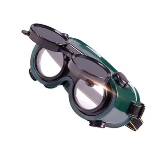QUIM Kính hàn hạng nặng Kính lật Tấm che Polycarbonate Bảo vệ khung chống sốc cho thợ hàn chuyên nghiệp