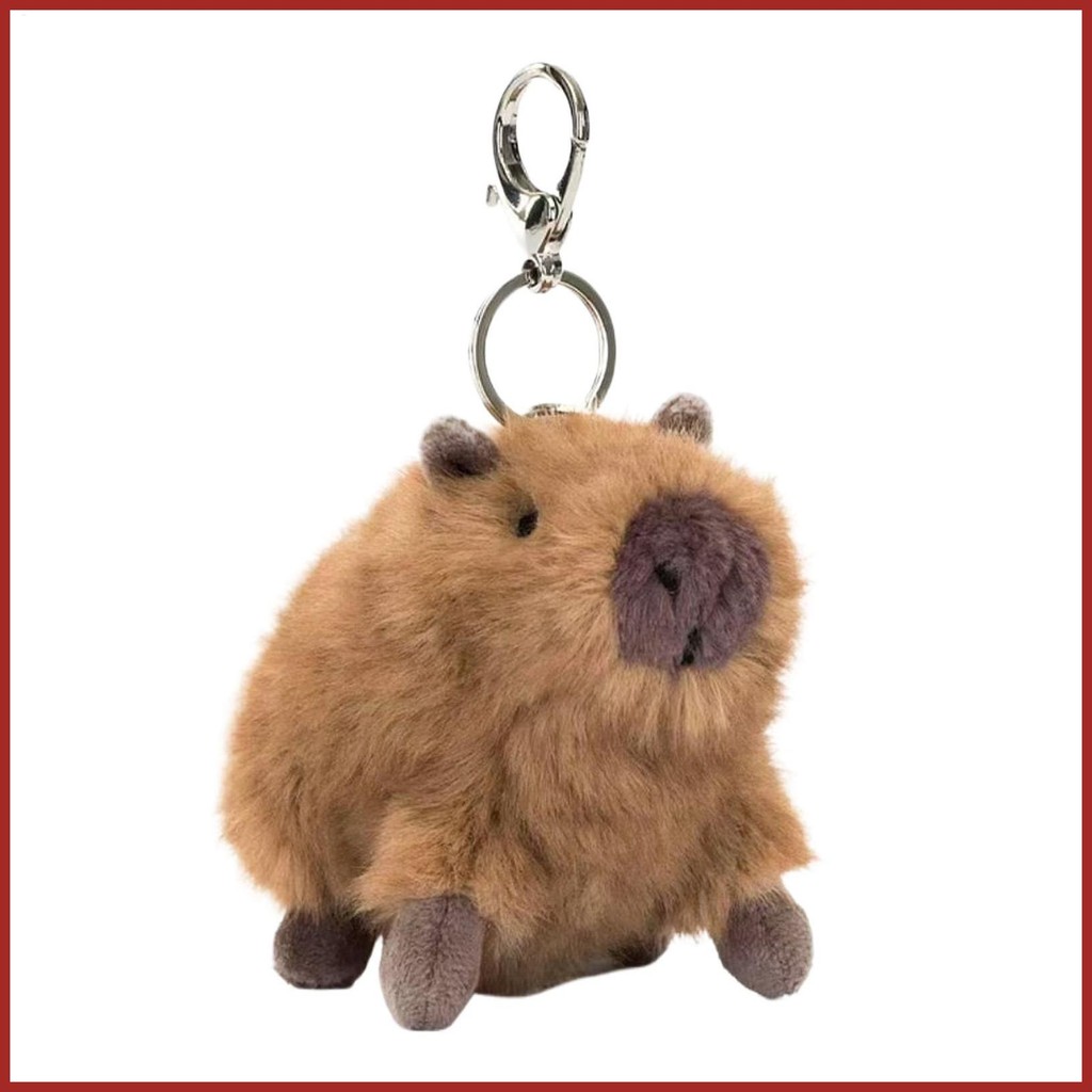 Dành Cho Jellycat Thú Nhồi Bông Móc Khóa Đáng Yêu Capybara Sang Trọng Ba Lô Mặt Dây Chuyền Thú Nhồi Bông Dễ Thương Móc Khóa Cho koapavn