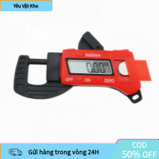 [COD] Panme Điện Tử Mini Đo Độ Dày 0-12.7mm Vật Liệu Siêu Mỏng Như Giấy, Vải, Nhựa, Trang Sức