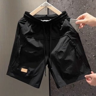 Quần short nam DICHUANGZHE, thể thao khô nhanh, dáng rộng thẳng