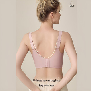 『 Brelira 』 Áo ngực nền liền mạch dành cho nữ Push Up Bra Hỗ trợ Full Cup Cốc cố định mỏng không dây Plus Size Đồ lót vô hình