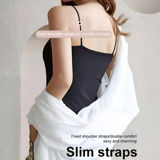 『 Brelira 』 Áo Vest Đệm Gợi Cảm Nữ Dây Mỏng Liền Mạch Mềm Mại Không Tay Trơn Bọc Ngực Ống Top