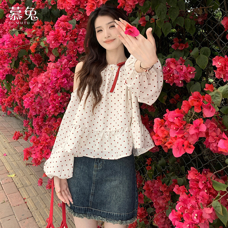 Mutu Retro Váy Denim Nữ Mùa Hè 2026, Dáng A Mờ, Phù Hợp Đi Dạo Phố
