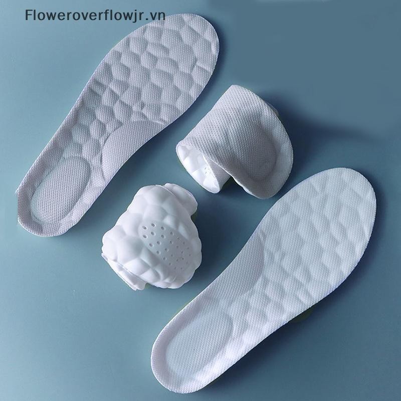 FJR Độ Đàn Hồi Cao Su Thể Thao Đế Lót Giày Mềm Hỗ Trợ Vòm Đế Chỉnh Hình Thoáng Khí Khử Mùi Chống Sốc Đệm Nóng