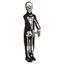 Treeling Bright Childrens Halloween Skeleton Trang phục Body Áo liền quần cho bữa tiệc đêm Truy cập vải thoáng khí
