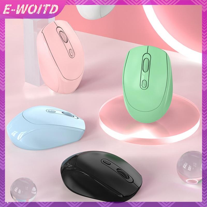 Chuột Laptop E-WOITD Chuột Không Dây Đa Năng Sạc Chế Độ Kép Im Lặng Nam, Nữ Chuột Văn Phòng Mini, Phụ Kiện Máy Tính E-WOITD
