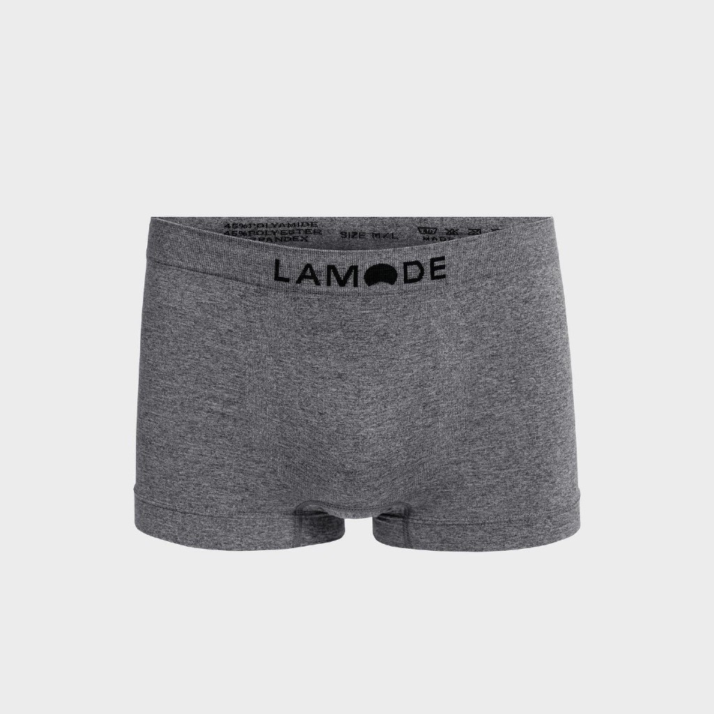 Quần Boxer Nam Lamode dệt liền không đường viền seamless co giãn bền màu LBX001E