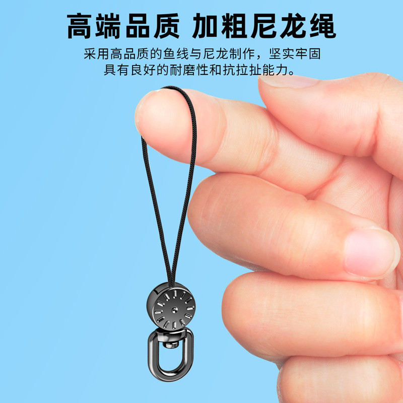 Chống thất lạc!!!Shop Bán Chạy Điện Thoại Di Động Dây Xoay Đầu Dây Nhỏ Kim Loại Dây Ngắn Dây Mạnh Mỏng Cổ Tay Treo Cổ Đeo Ngang Móc Đa Năng Mặt Dây Chuyền Điện Thoại Di Động Phụ Kiện Đa Năng