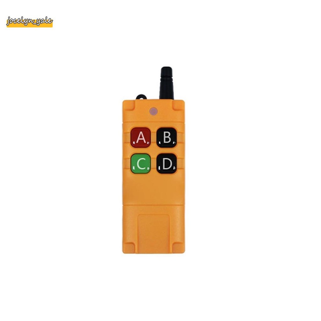 Điều khiển từ xa không dây công nghiệp chống nước và chống rơi công suất cao EV1527 Chip ASK 2000M Tầm xa 433Mhz Dễ dàng cài đặt 4 nút
