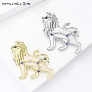 Phụ Kiện Trang Sức Cung Hoàng Đạo Thanh Lịch - Hình Con Cua Sáng Tạo, Kim Cương Giả, Trâm Cài Chân Nam Nữ