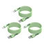 Cáp USB silicon phát sáng WU Sạc nhanh Dây điện thoại tương thích Du lịch Sized
