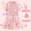 Bộ Đồ Bơi Trẻ Em Kitty Dễ Thương - Váy Bơi Chống Nắng, Nhanh Khô, Kèm Phụ Kiện