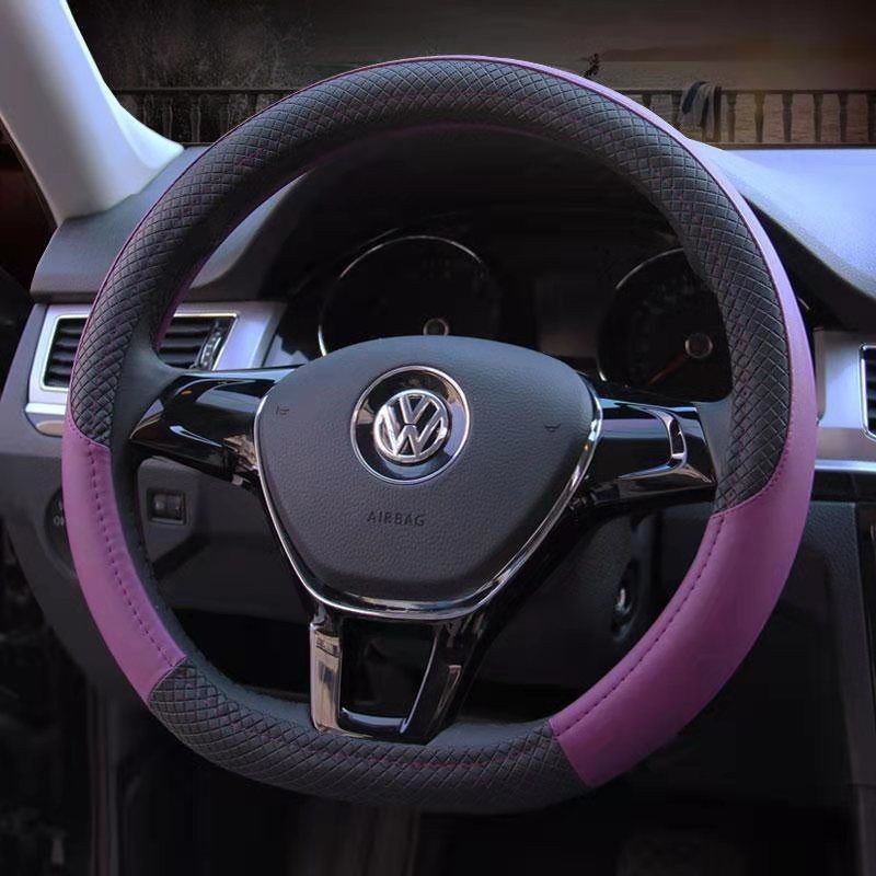 Volkswagen Sagitar Lavida Magitar Tiguan L Golf 7 Cổ Polo Santana Bốn Mùa Da Vô Lăng Bao EEES