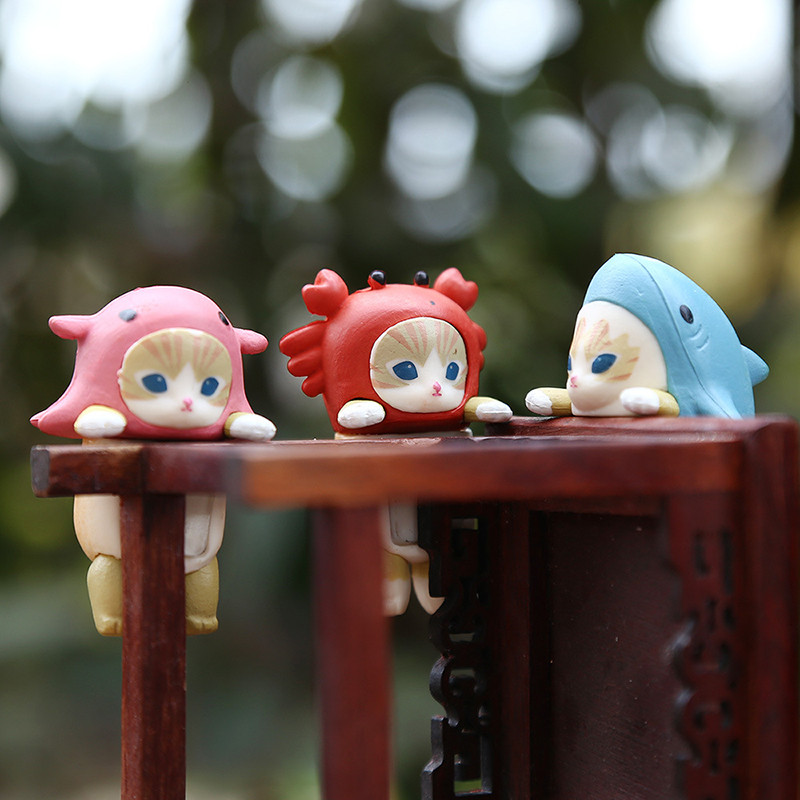 5-7 Chiếc Mifusand Hippers PAPA Series Dễ Thương Kawaii Anime Hình Máy Tính Bàn Trang Trí Ô Tô Đồ Chơi Sưu Tập Cho Trẻ Em Bé Gái Bé Trai