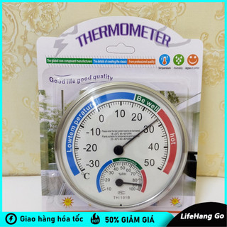 Đồng Hồ Đo Nhiệt Độ Và Độ Ẩm Cơ Học Chính Xác Cao, Treo Tường Hoặc Để Bàn, Dùng Trong Nhà Ngoài Trời