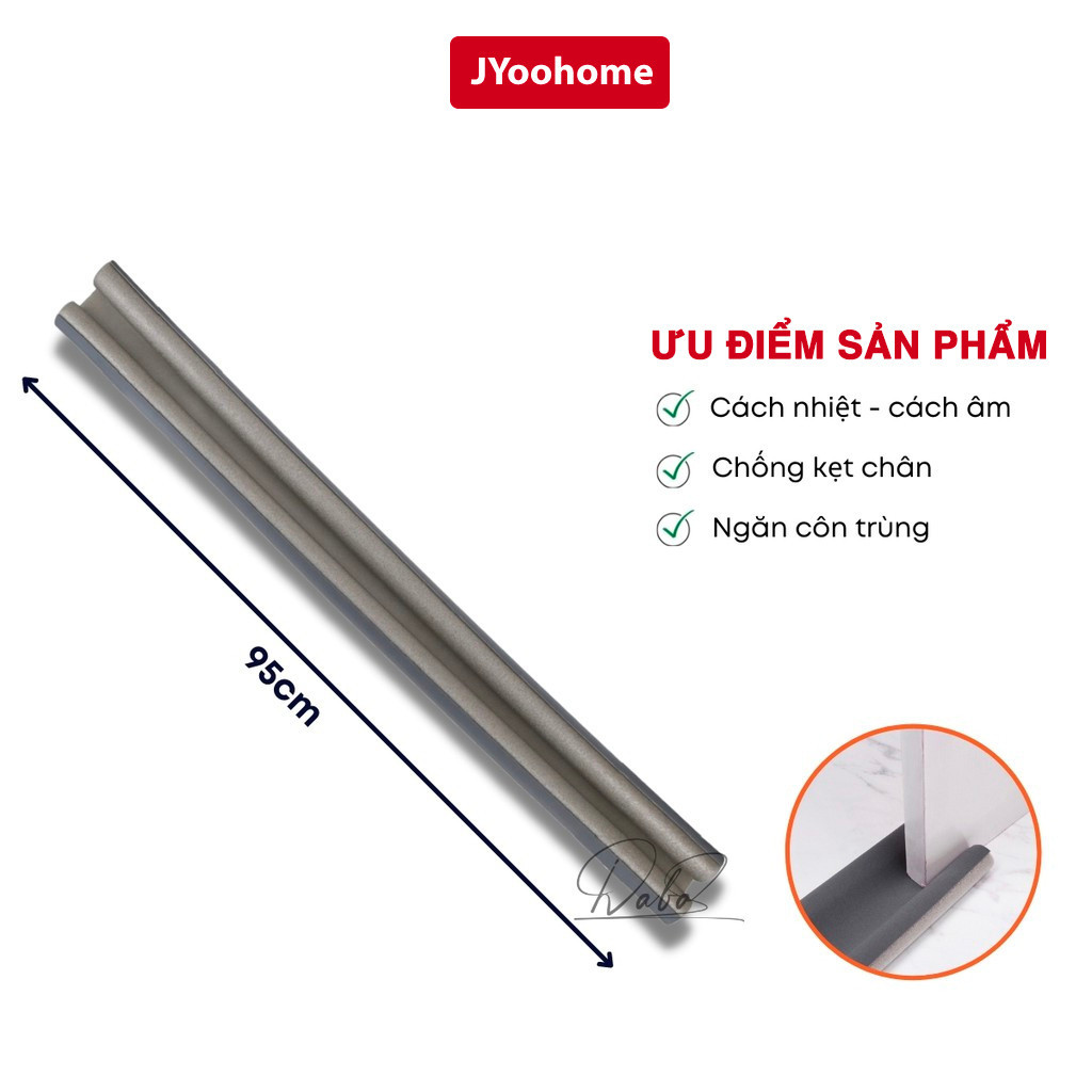 Thanh Chặn Khe Cửa Chống Thoát Hơi Máy Lạnh Nẹp Xốp Chặn Cửa Ngăn Côn Trùng Giảm Tiếng Ồn