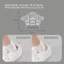 COZII Miếng lót giày chống rộng - đệm gót giảm size giày - Miếng lót gót giày giảm size, Chống nhấc gót, êm chân