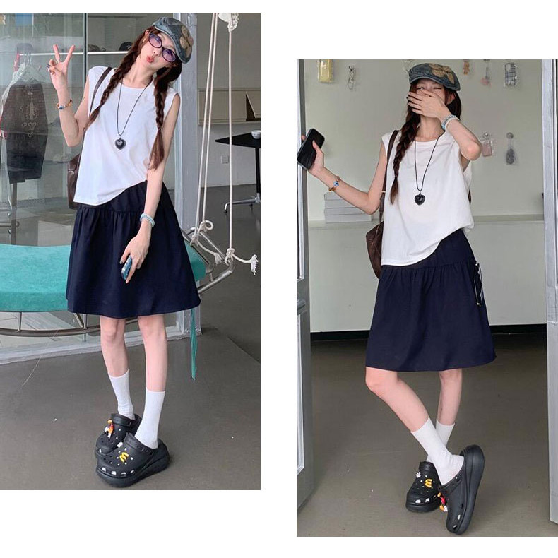 [KH03] Chân váy dài lửng Shoujo Girl, styles shoujo girl Nhật Bản | Khao Boutique