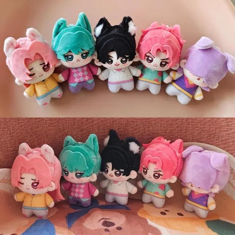 10cm Kpop Demon Hunter Búp Bê Sang Trọng Rumi Mira Zoey Saja Bé Trai Búp Bê Jinu Abby Cosplay Sang Trọng Mặt Dây Chuyền saixit2vn