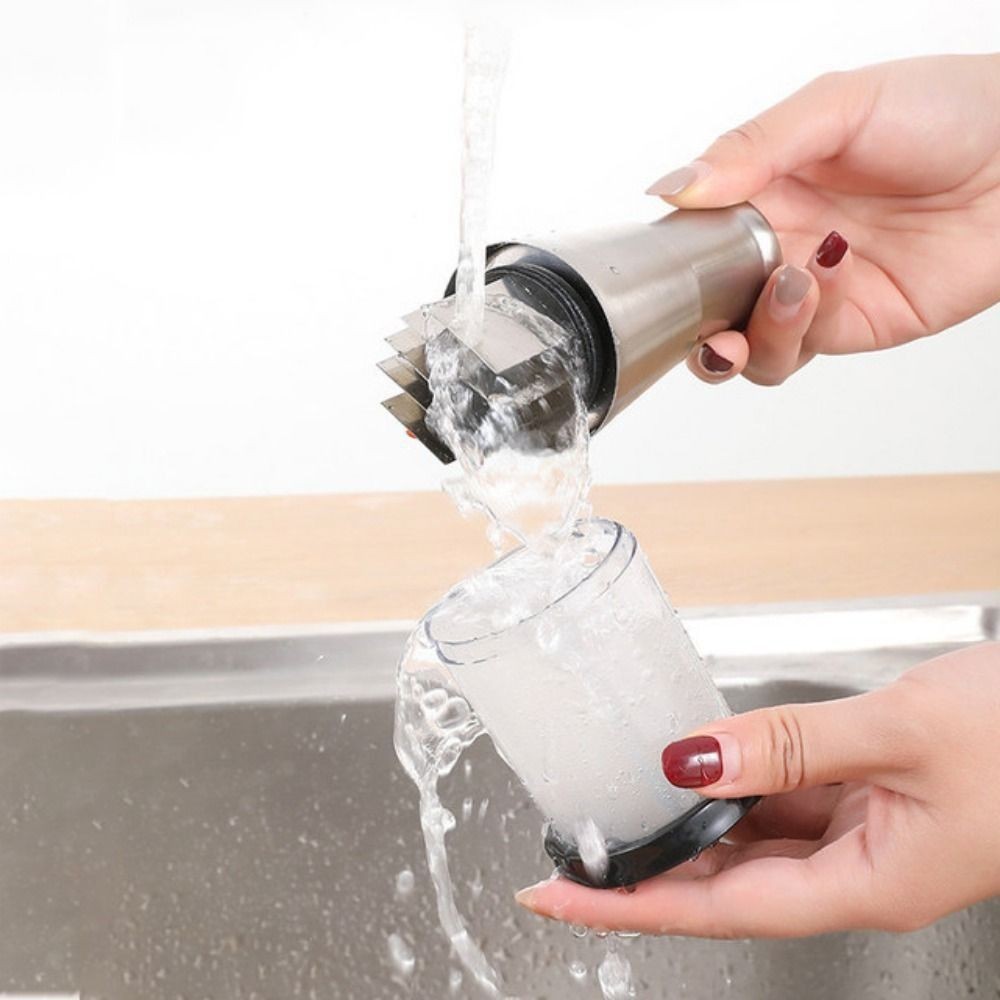 Máy Xay Tỏi JSJING, Nghiền Cà Chua Cầm Tay Thép Không Gỉ, Dụng Cụ Rau Quả Sáng Tạo