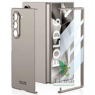 Ốp điện thoại Unframed Silm Ultra Thin Samsung Galalxy Z Fold 6 Phim cường lực mặt trước Vỏ nhạy cảm