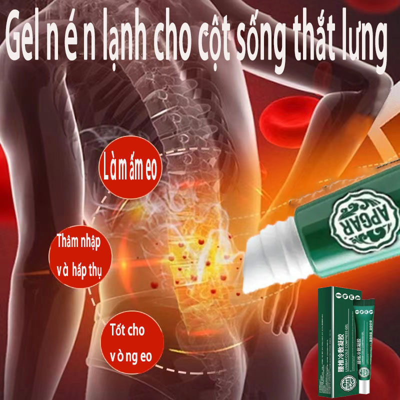 Gel Lạnh Bôi Vùng Thắt Lưng Thoát Vị Đĩa Đệm Thắt Lưng Viêm Thắt Cổ Tử Cung Kem Đau Lưng Viêm Khớp Do Đau Nhức
