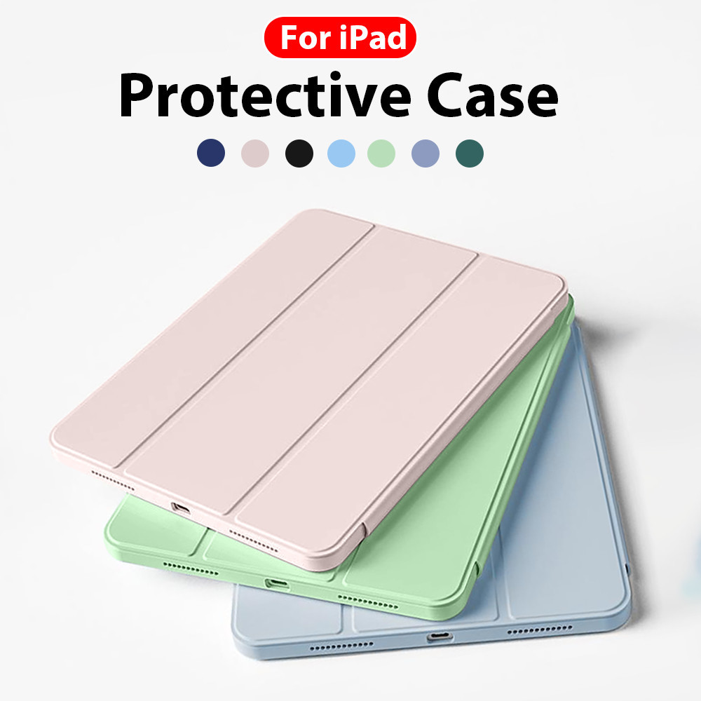 Coque Souple Anti-choc Pour IPad Pro, Air, Mini - Transparente TPU - Toutes Générations