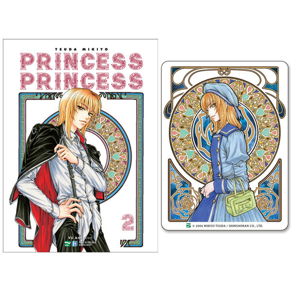 Sách Princess Princess - Tập 2 - Tặng Kèm 1 Postcard Màu (Thiết Kế Độc ...