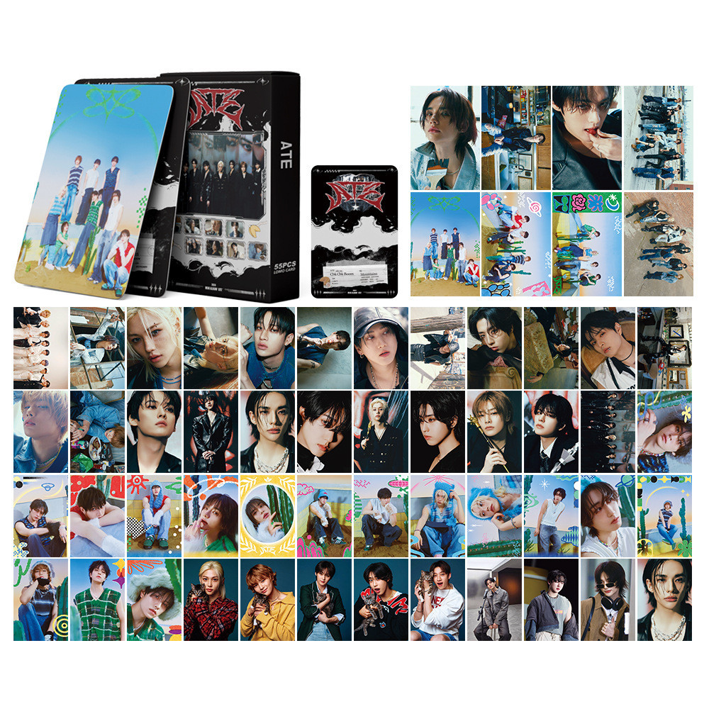 Linxx 55 Chiếc Stray Kids ATE Album Lomo Card Kpop Photocards Bưu Thiếp Series