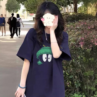 Áo thun nữ 3158 tay ngắn in họa tiết cotton mùa hè thoáng mát